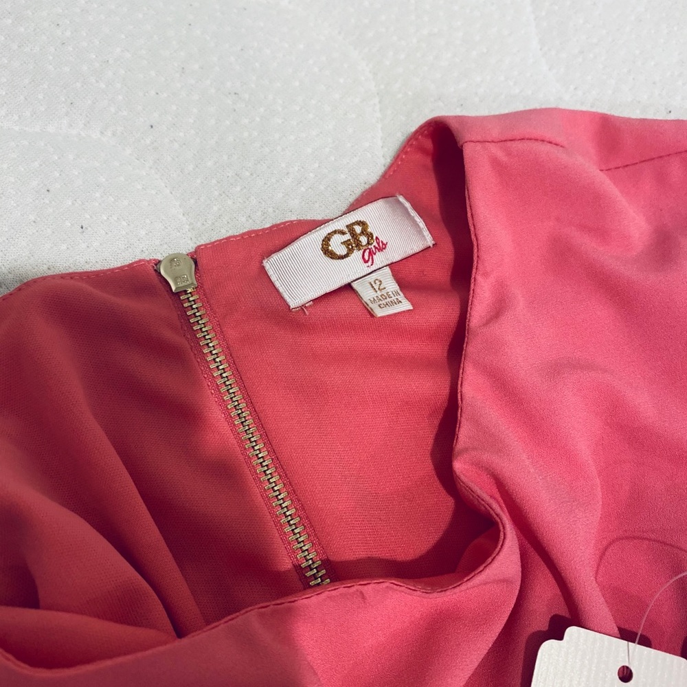 Girls pink dress Size 12 from GB Girls